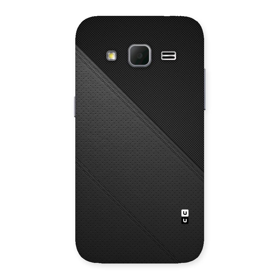 Black Polka Stripe Back Case for Galaxy Core Prime
