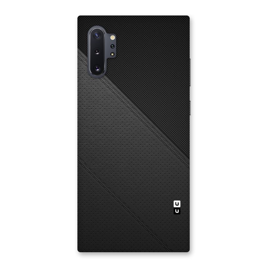 Black Polka Stripe Back Case for Galaxy Note 10 Plus