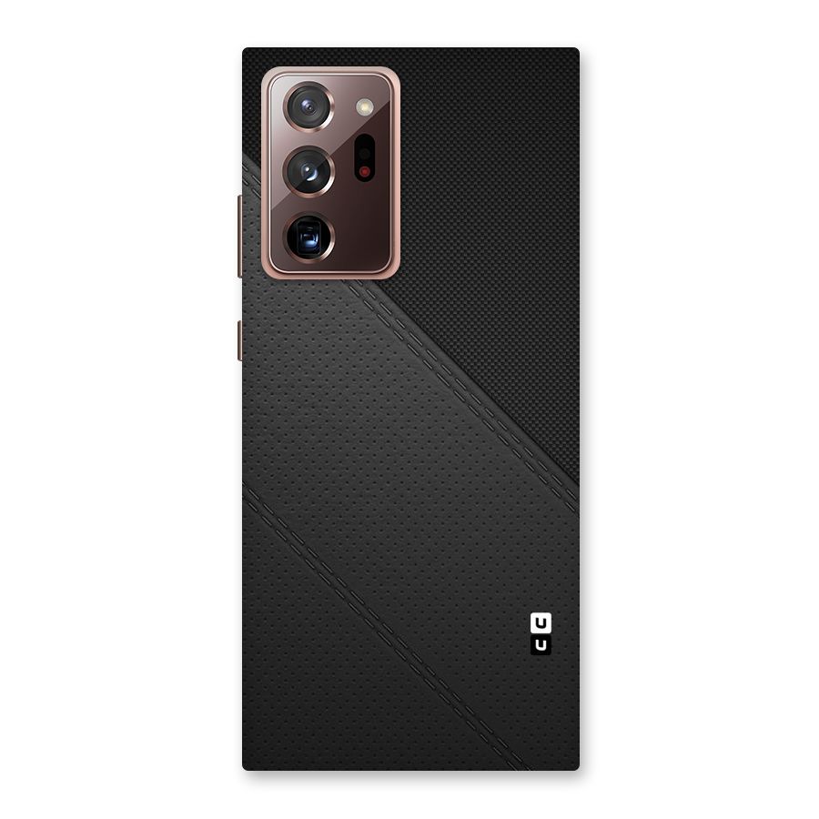 Black Polka Stripe Back Case for Galaxy Note 20 Ultra