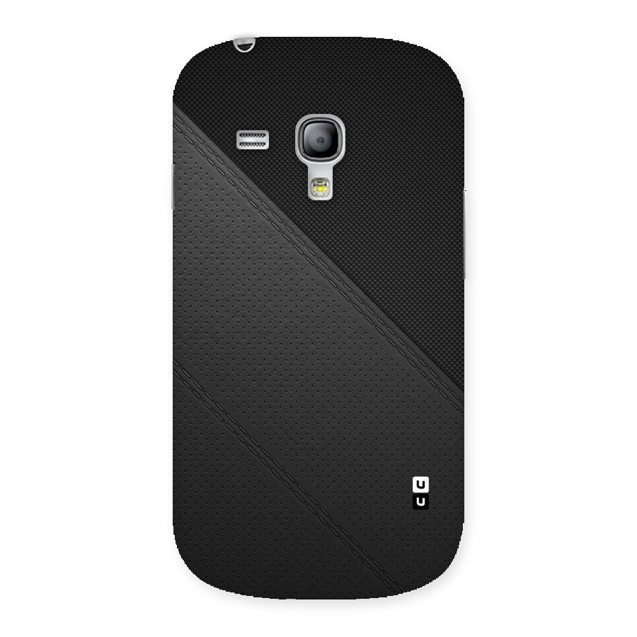 Black Polka Stripe Back Case for Galaxy S3 Mini