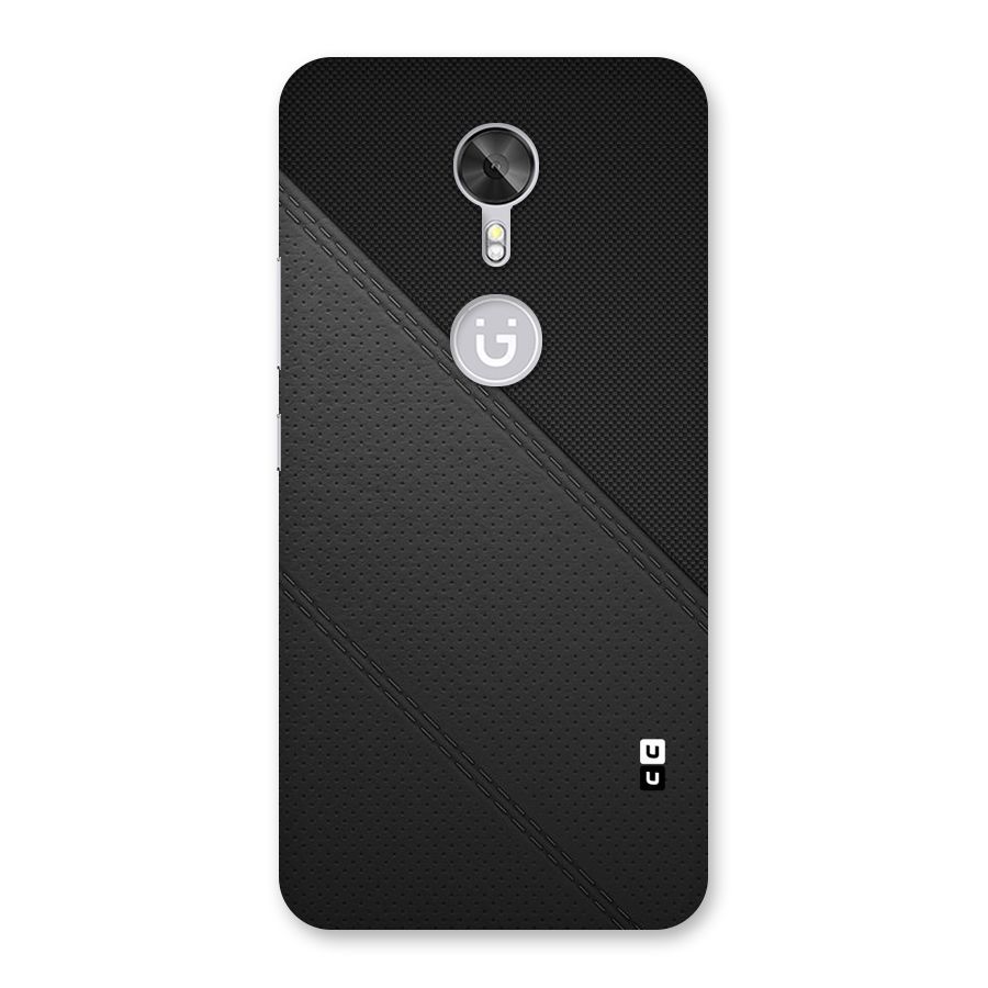 Black Polka Stripe Back Case for Gionee A1