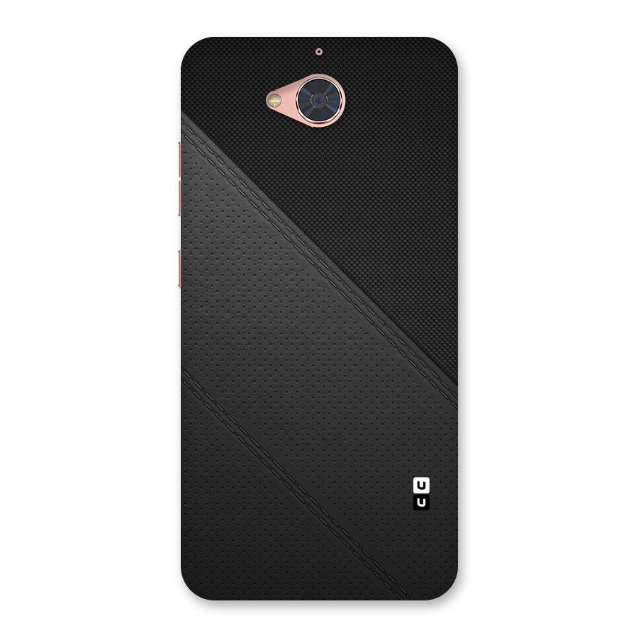 Black Polka Stripe Back Case for Gionee S6 Pro