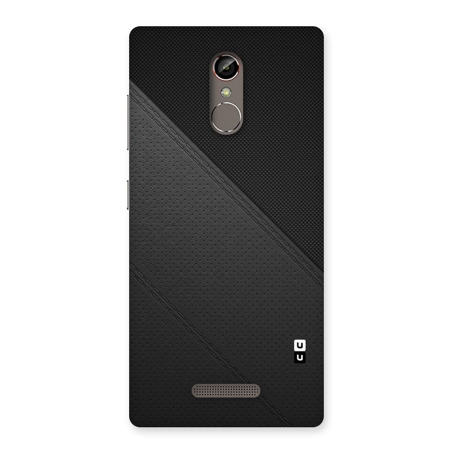 Black Polka Stripe Back Case for Gionee S6s