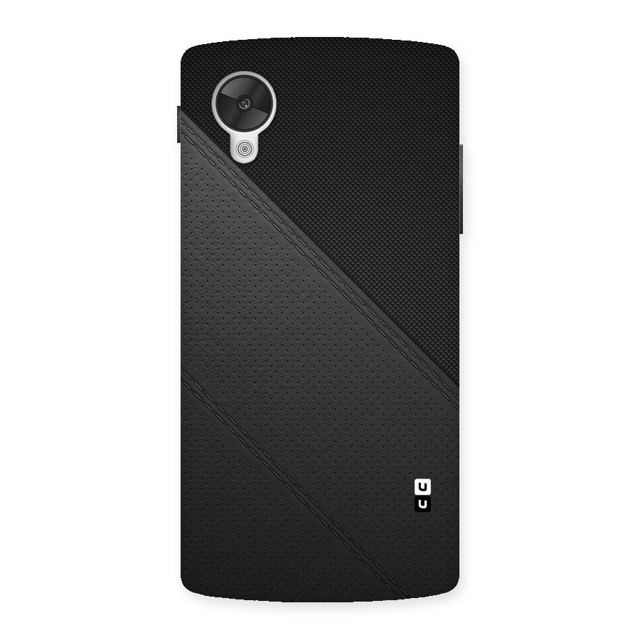 Black Polka Stripe Back Case for Google Nexsus 5
