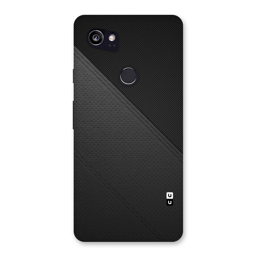 Black Polka Stripe Back Case for Google Pixel 2 XL