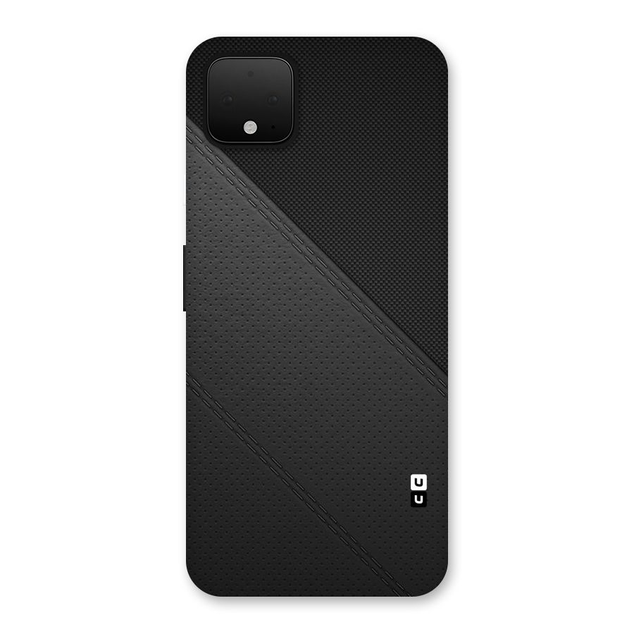 Black Polka Stripe Back Case for Google Pixel 4 XL