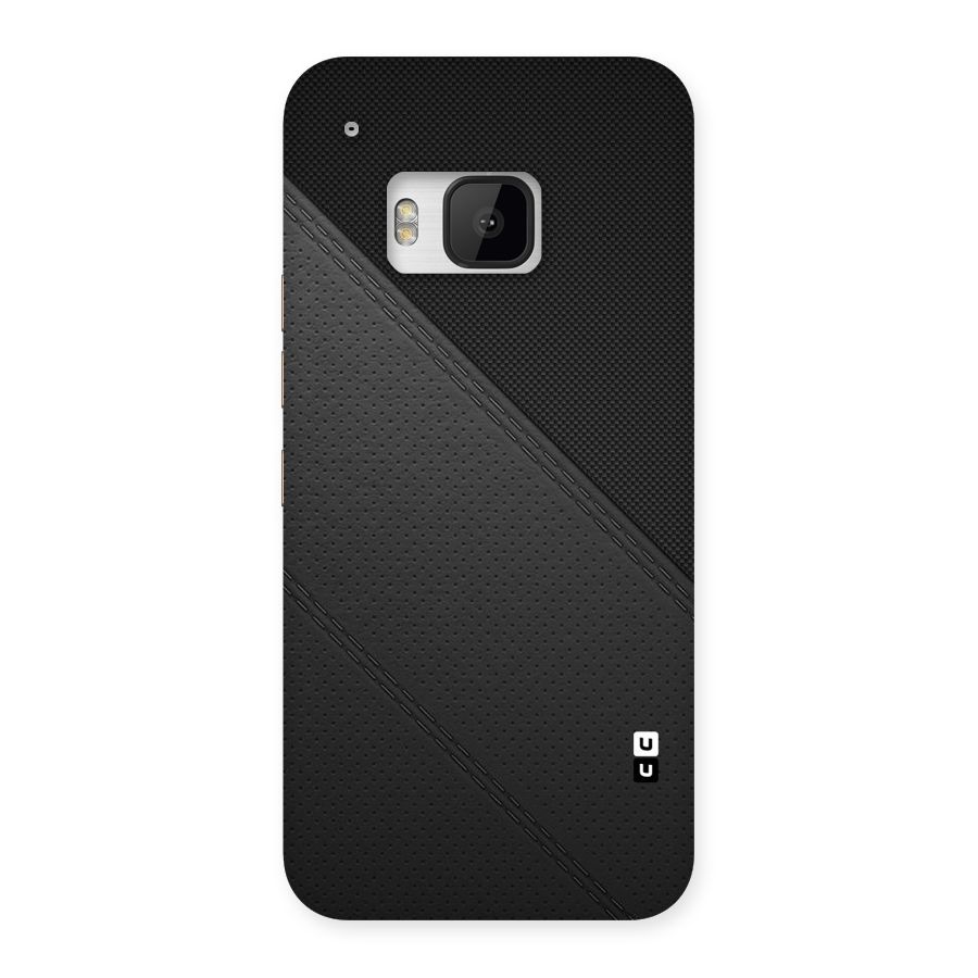 Black Polka Stripe Back Case for HTC One M9
