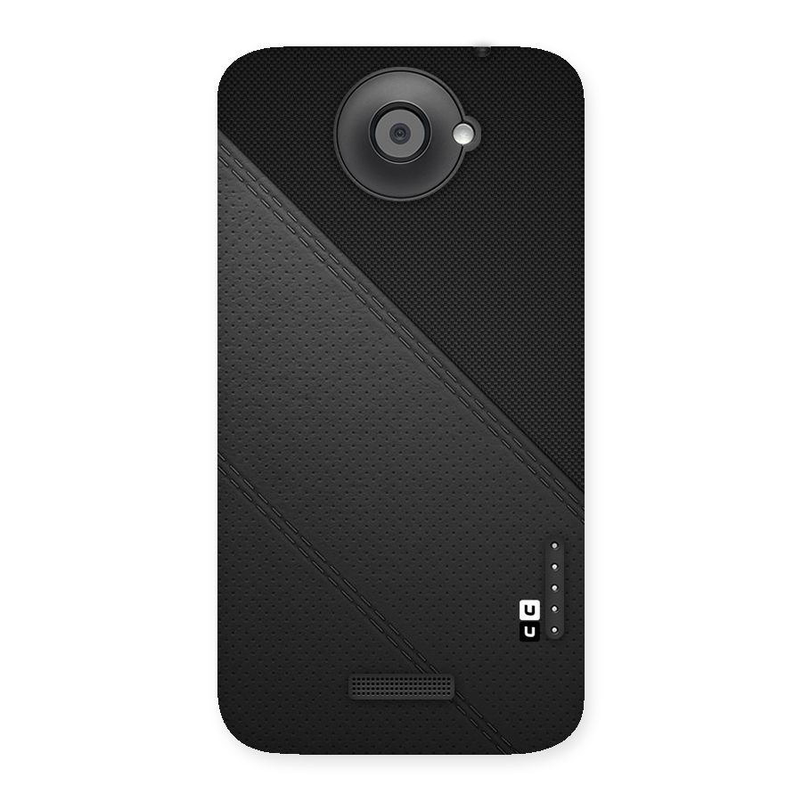 Black Polka Stripe Back Case for HTC One X