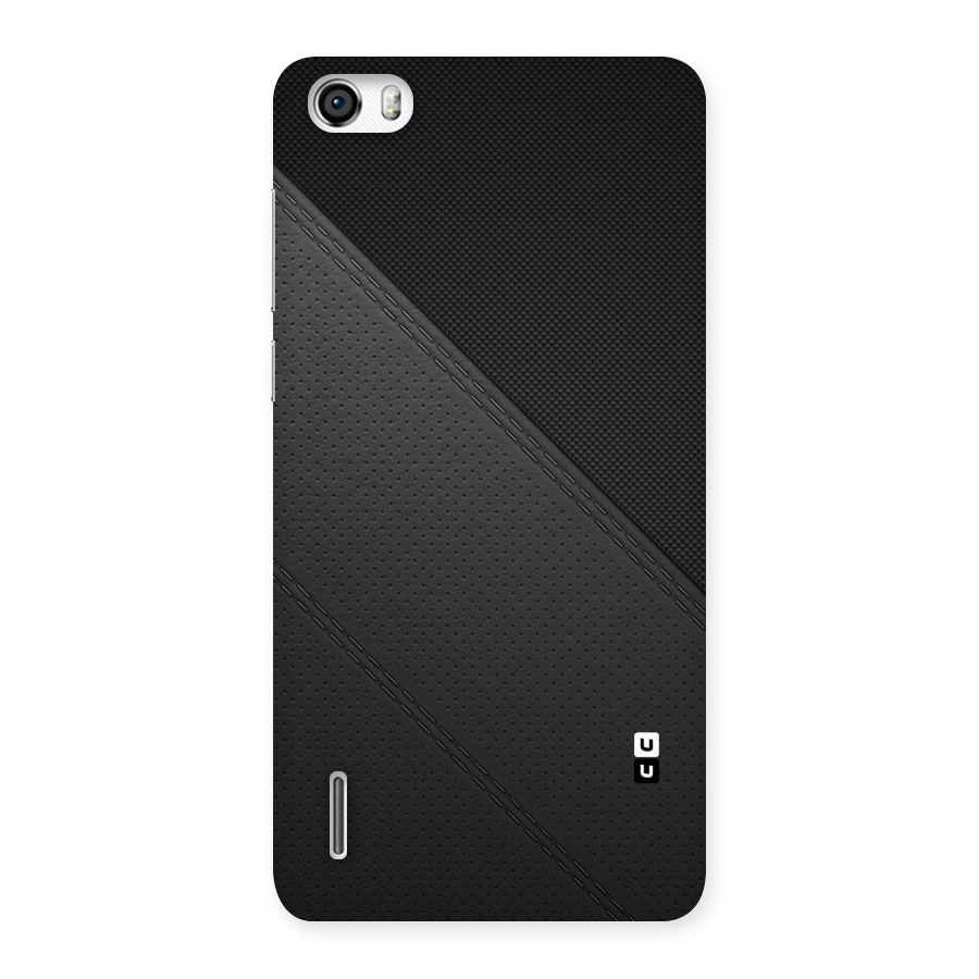 Black Polka Stripe Back Case for Honor 6