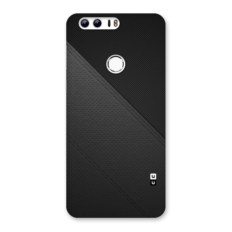 Black Polka Stripe Back Case for Honor 8
