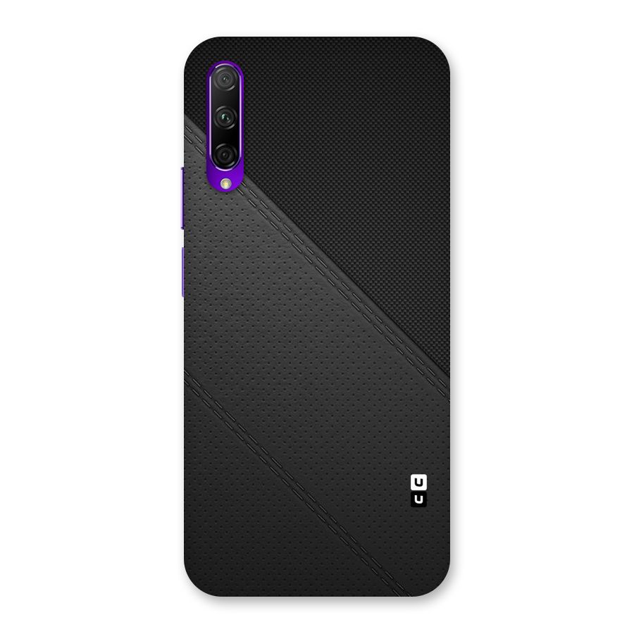 Black Polka Stripe Back Case for Honor 9X Pro
