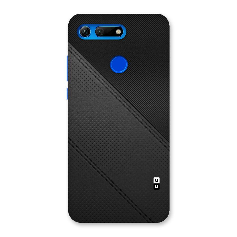 Black Polka Stripe Back Case for Honor View 20