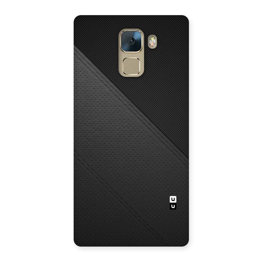 Black Polka Stripe Back Case for Huawei Honor 7