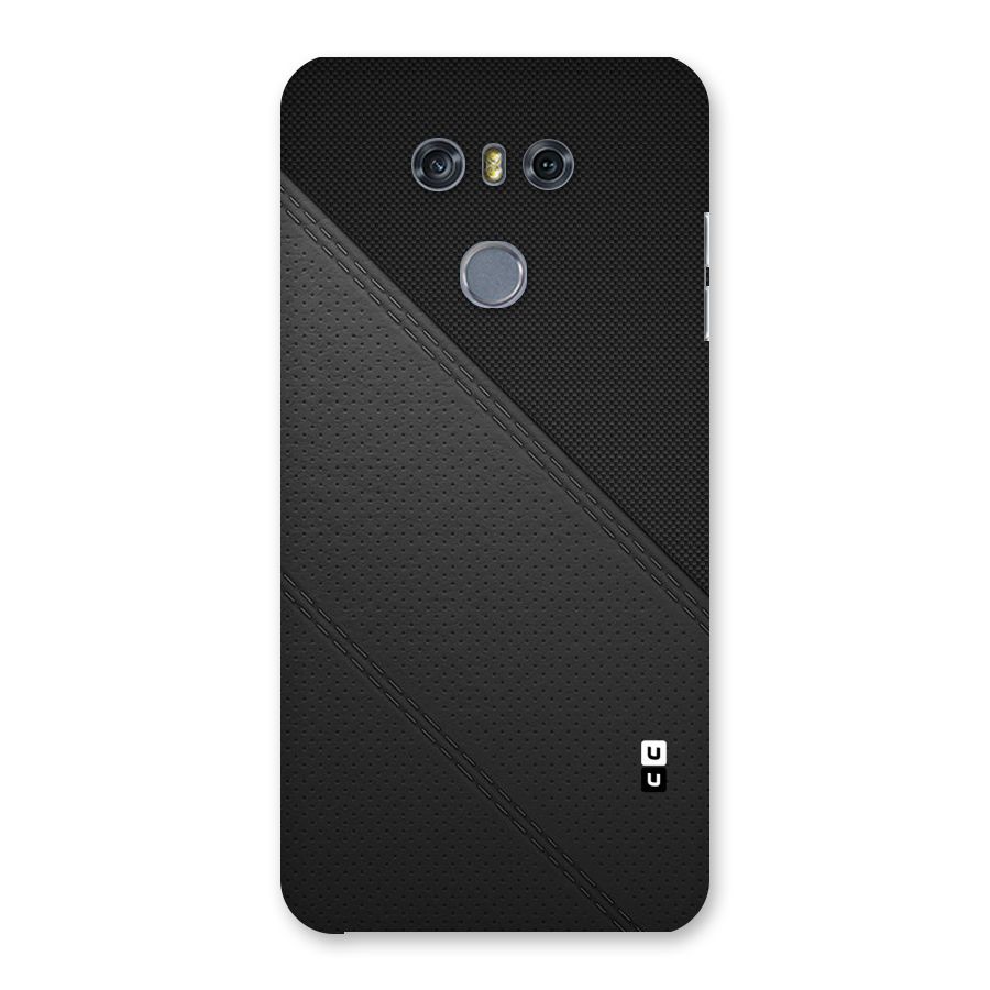 Black Polka Stripe Back Case for LG G6