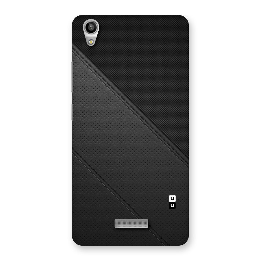 Black Polka Stripe Back Case for Lava-Pixel-V1