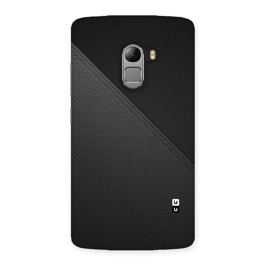 Black Polka Stripe Back Case for Lenovo K4 Note