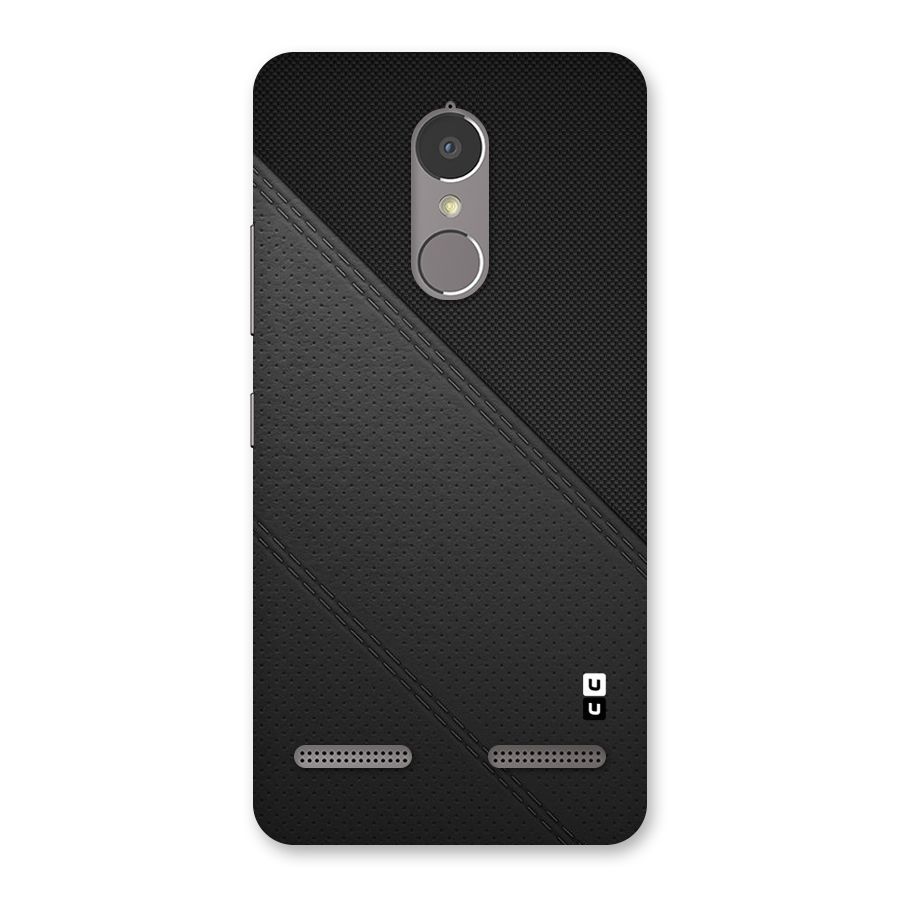 Black Polka Stripe Back Case for Lenovo K6 Power