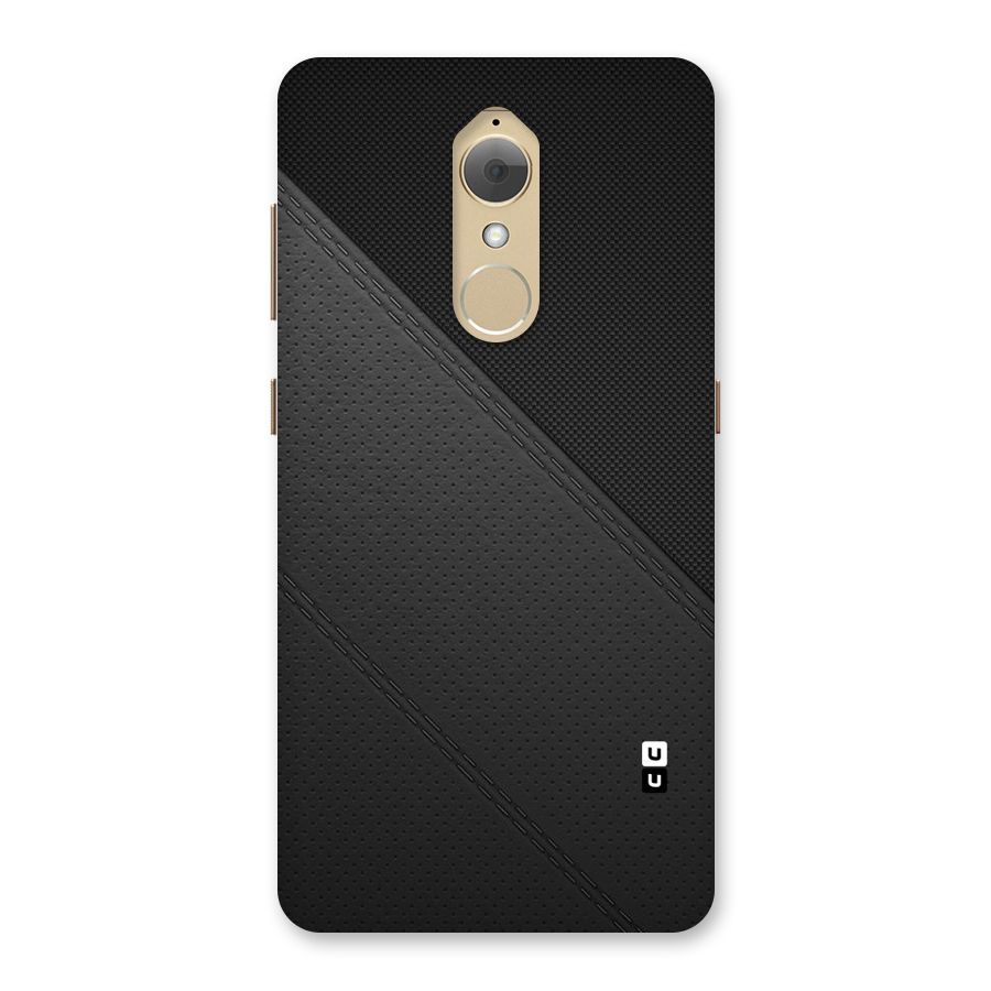 Black Polka Stripe Back Case for Lenovo K8