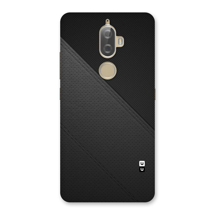 Black Polka Stripe Back Case for Lenovo K8 Plus