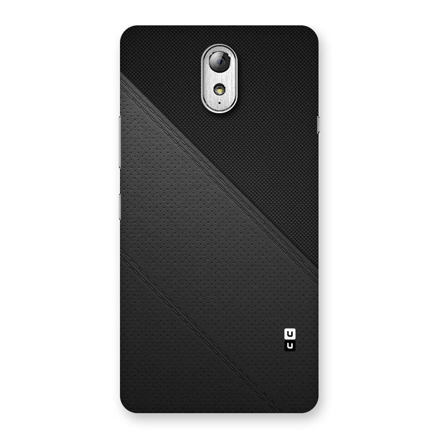 Black Polka Stripe Back Case for Lenovo Vibe P1M