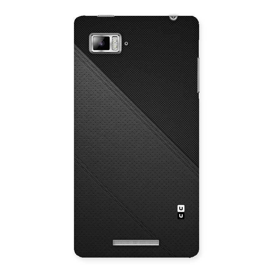 Black Polka Stripe Back Case for Lenovo Vibe Z K910
