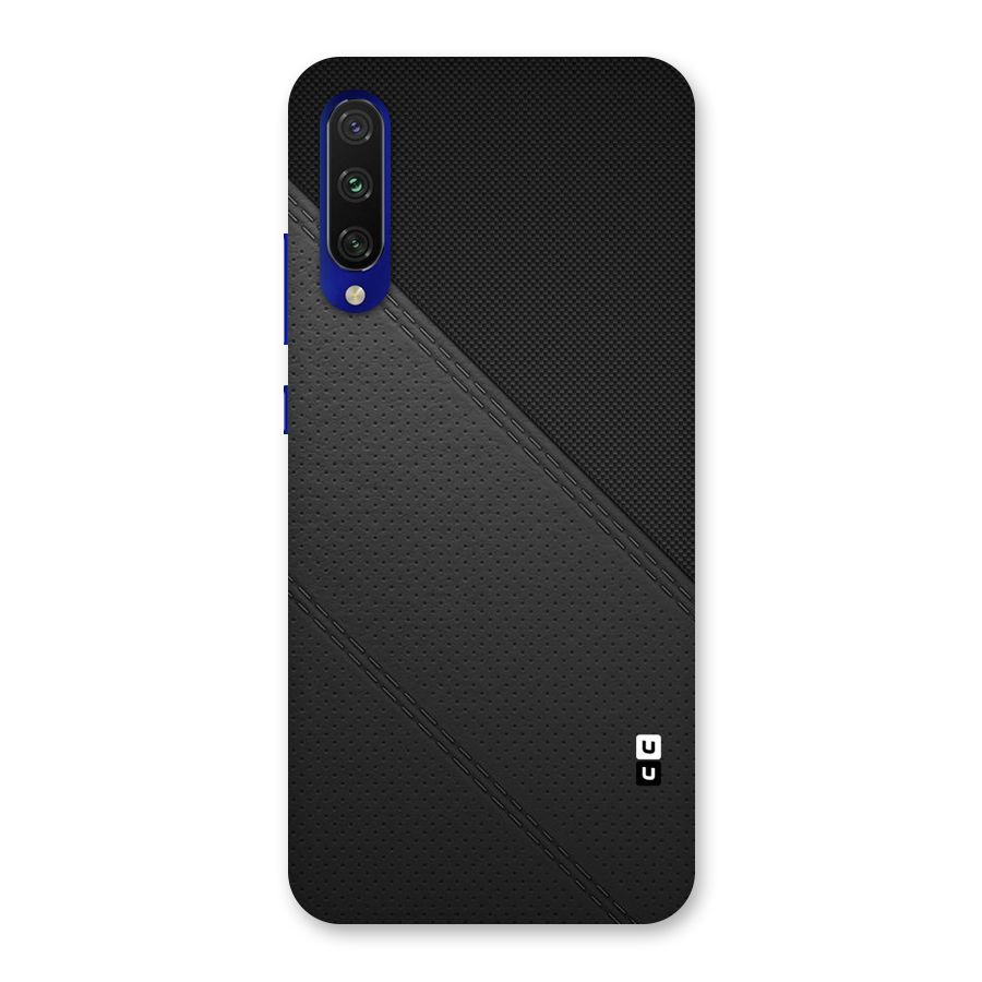 Black Polka Stripe Back Case for Mi A3