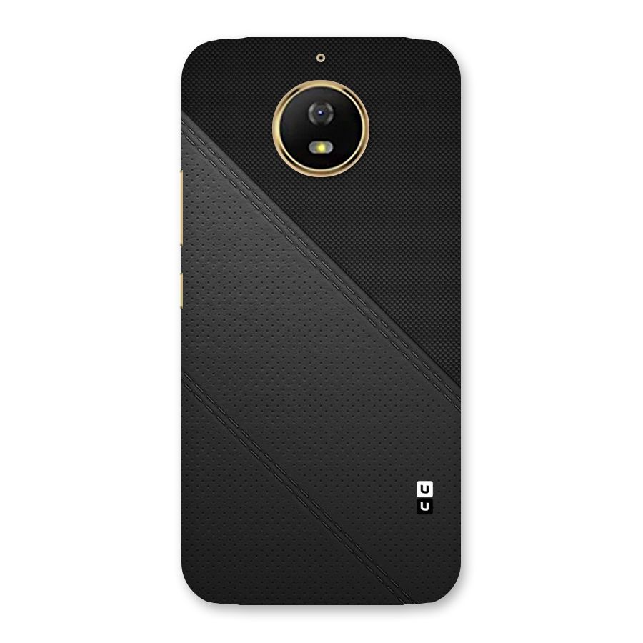 Black Polka Stripe Back Case for Moto G5s