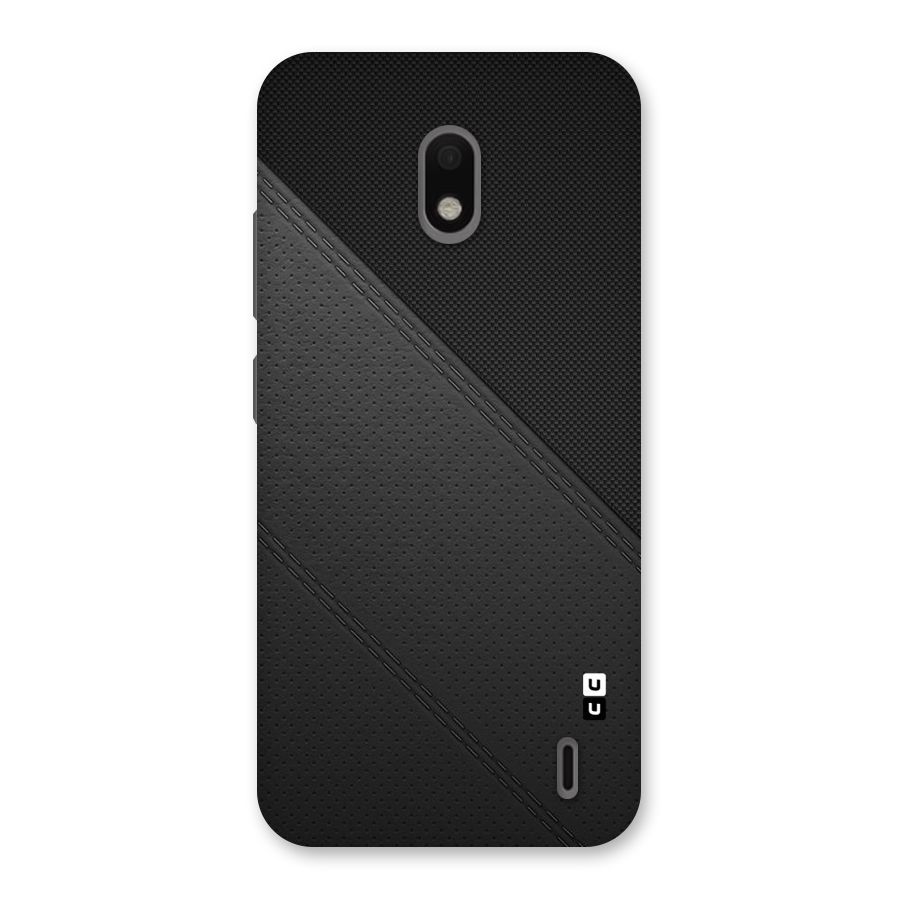 Black Polka Stripe Back Case for Nokia 2.2