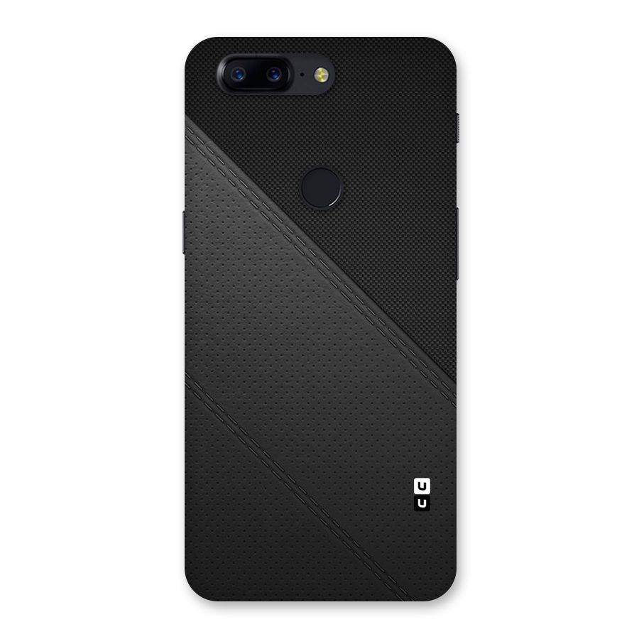 Black Polka Stripe Back Case for OnePlus 5T