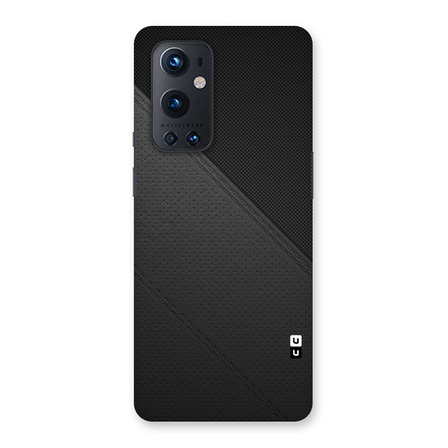 Black Polka Stripe Back Case for OnePlus 9 Pro