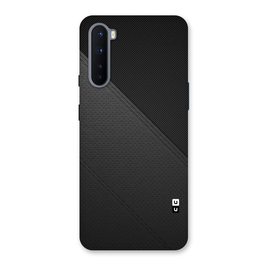 Black Polka Stripe Back Case for OnePlus Nord