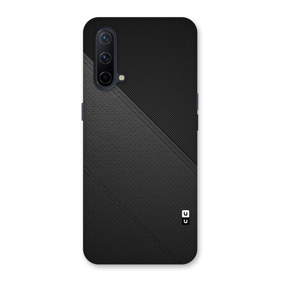 Black Polka Stripe Back Case for OnePlus Nord CE 5G