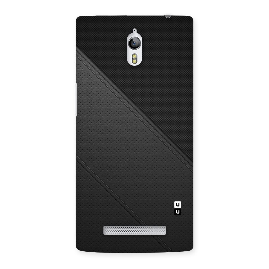 Black Polka Stripe Back Case for Oppo Find 7