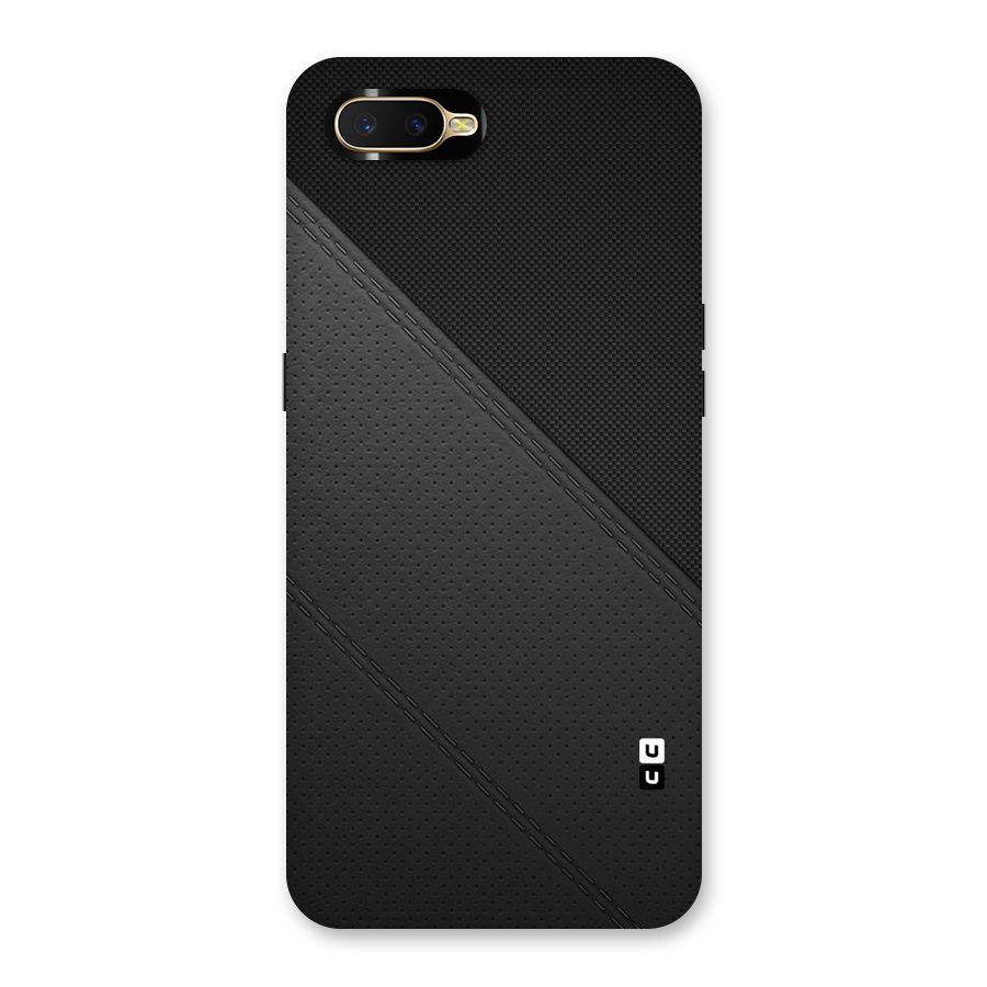 Black Polka Stripe Back Case for Oppo K1