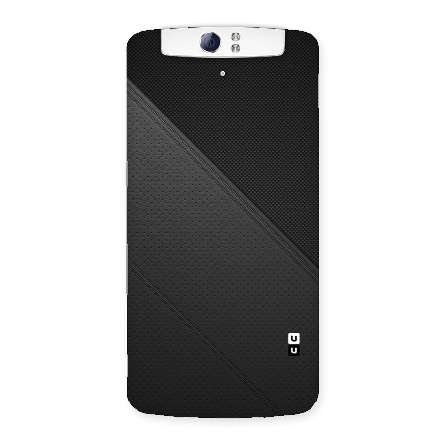 Black Polka Stripe Back Case for Oppo N1