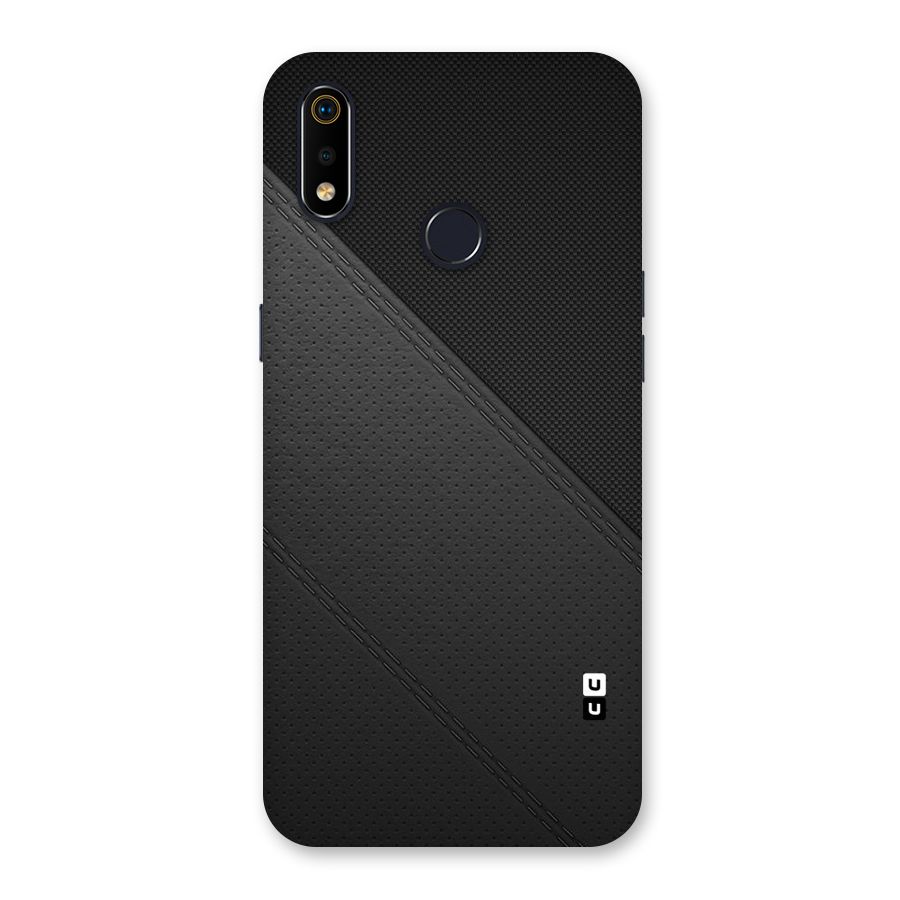 Black Polka Stripe Back Case for Realme 3i