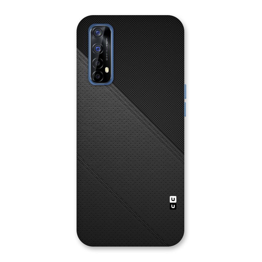 Black Polka Stripe Back Case for Realme 7