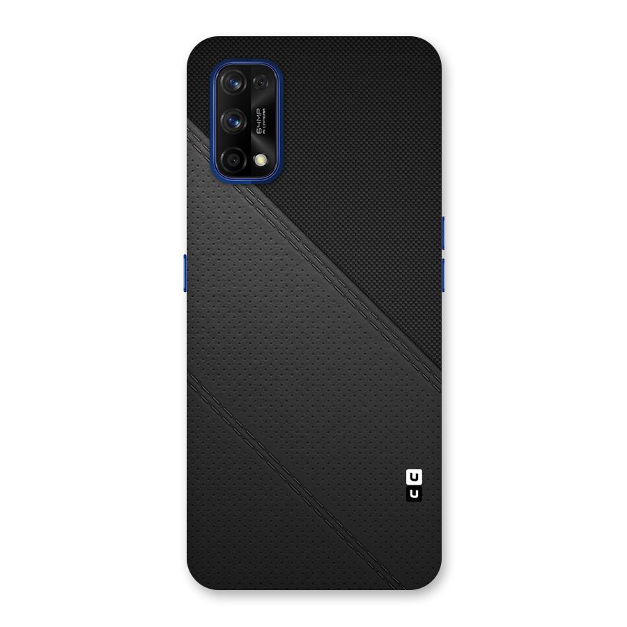 Black Polka Stripe Back Case for Realme 7 Pro