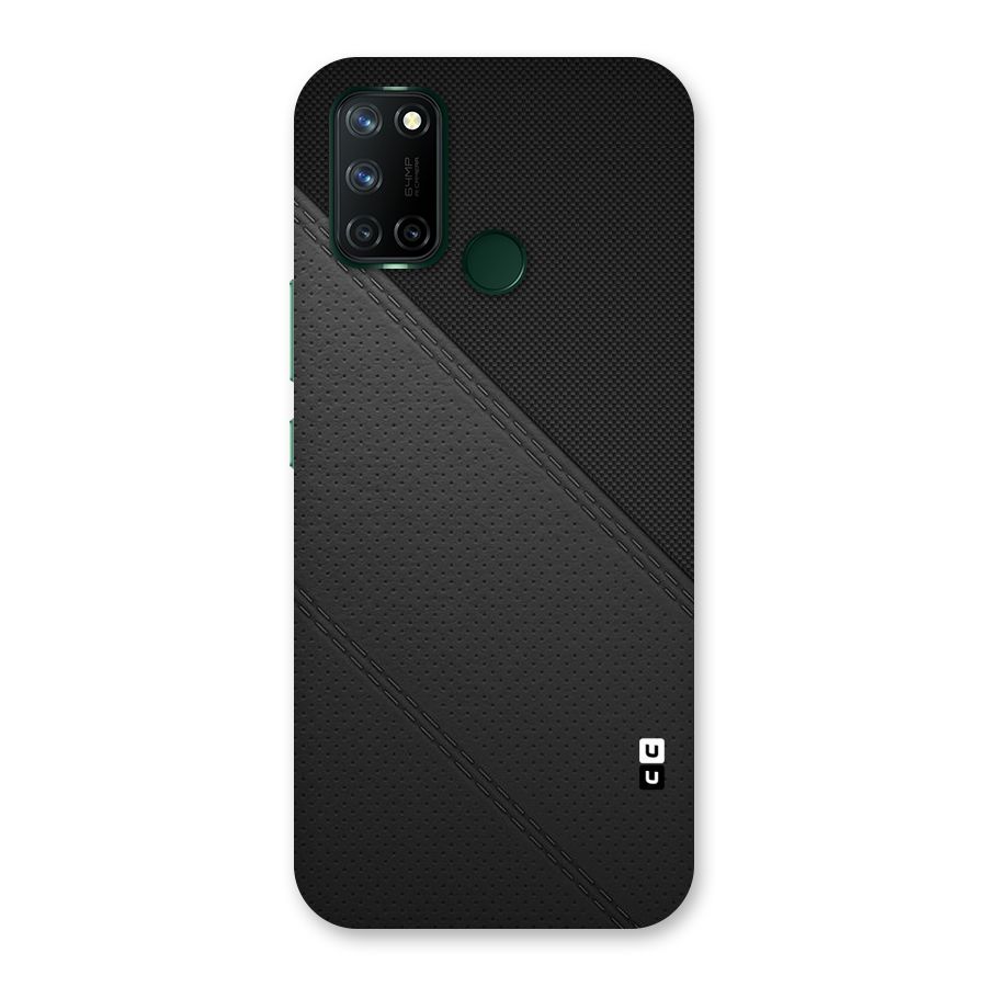 Black Polka Stripe Back Case for Realme 7i