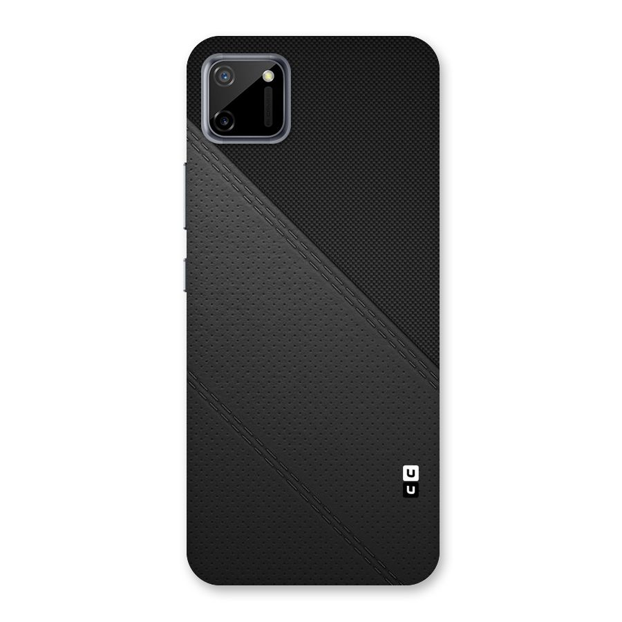 Black Polka Stripe Back Case for Realme C11