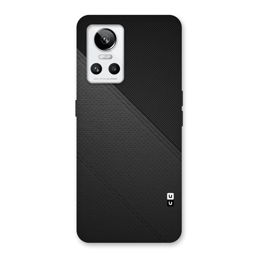 Black Polka Stripe Back Case for Realme GT Neo 3