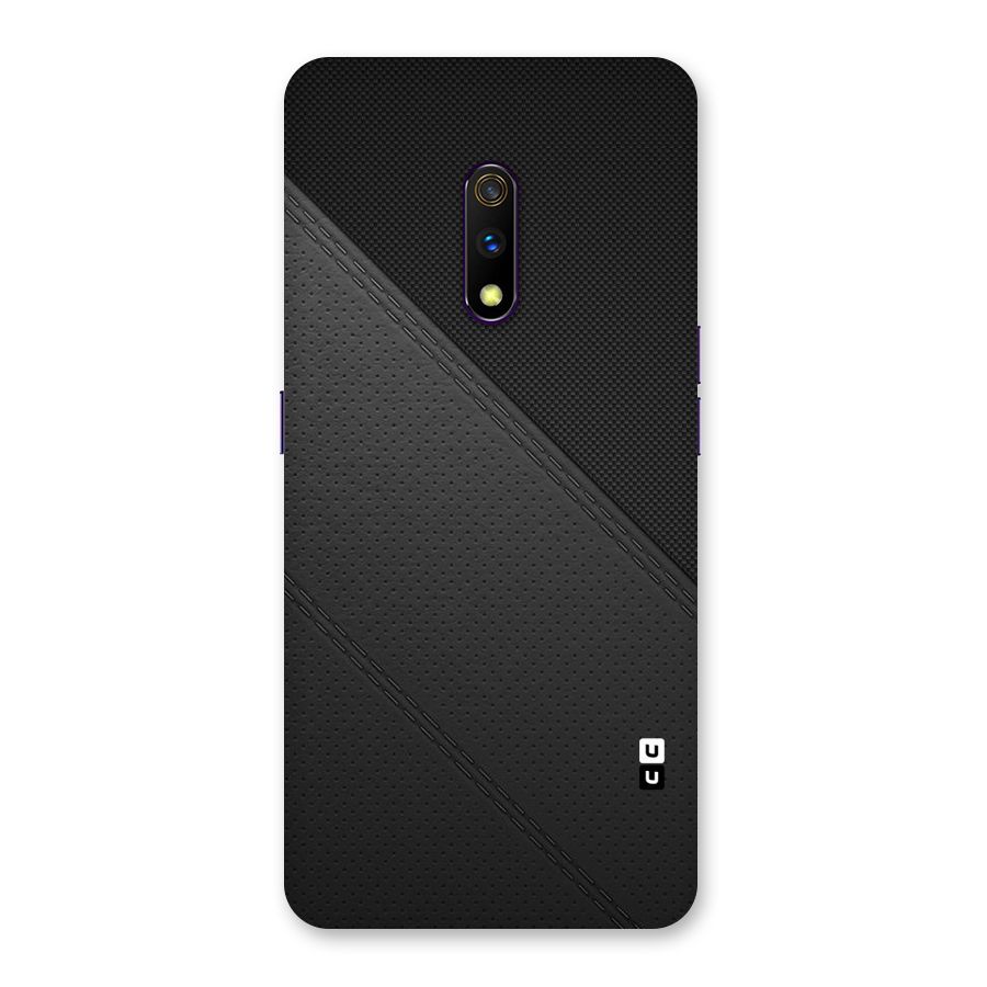 Black Polka Stripe Back Case for Realme X
