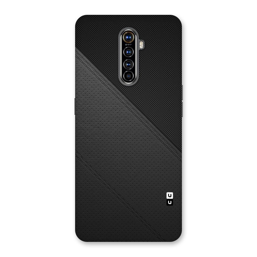 Black Polka Stripe Back Case for Realme X2 Pro