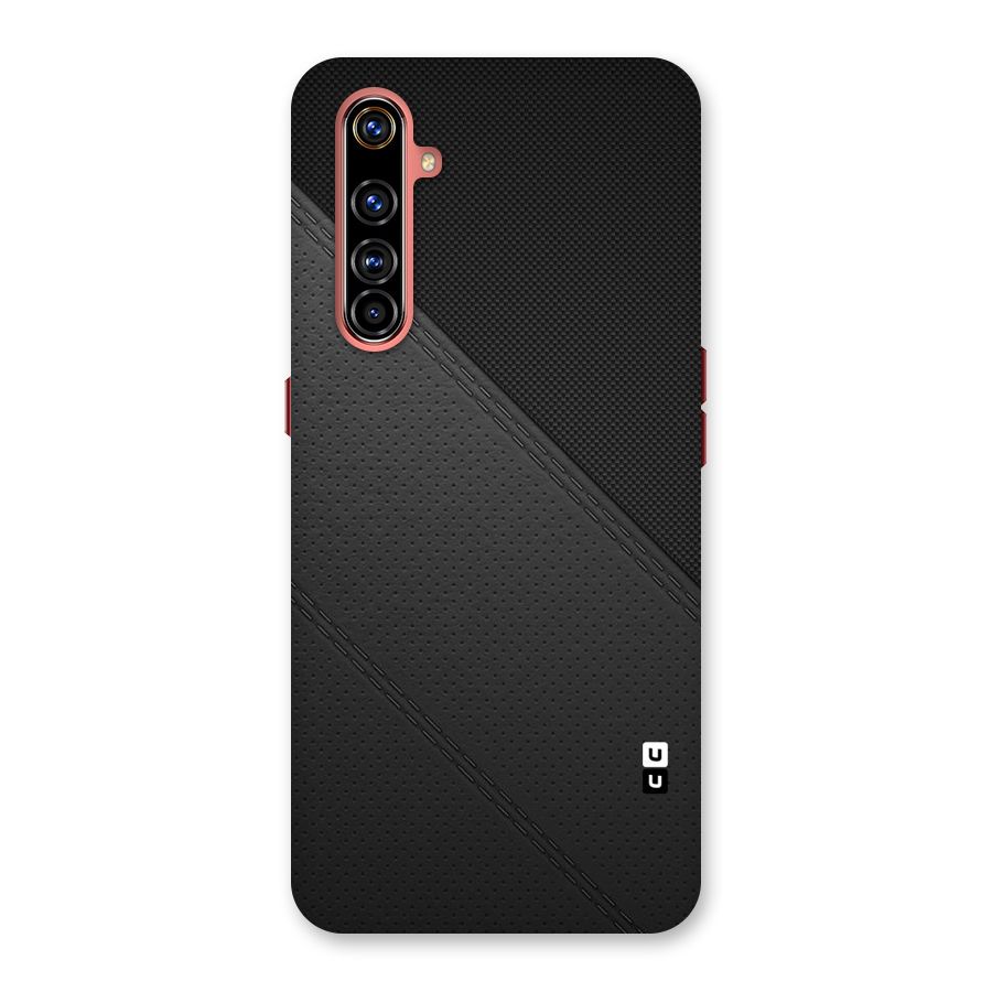Black Polka Stripe Back Case for Realme X50 Pro