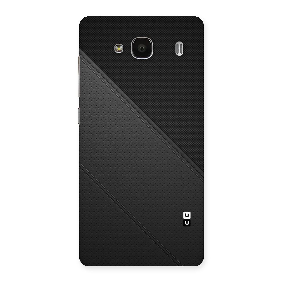 Black Polka Stripe Back Case for Redmi 2