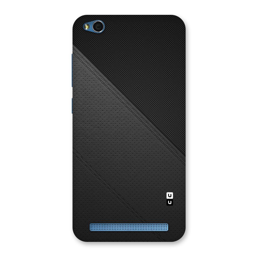 Black Polka Stripe Back Case for Redmi 5A