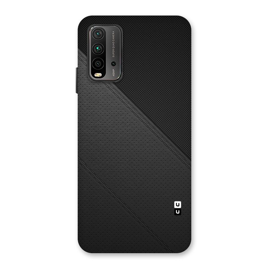 Black Polka Stripe Back Case for Redmi 9 Power