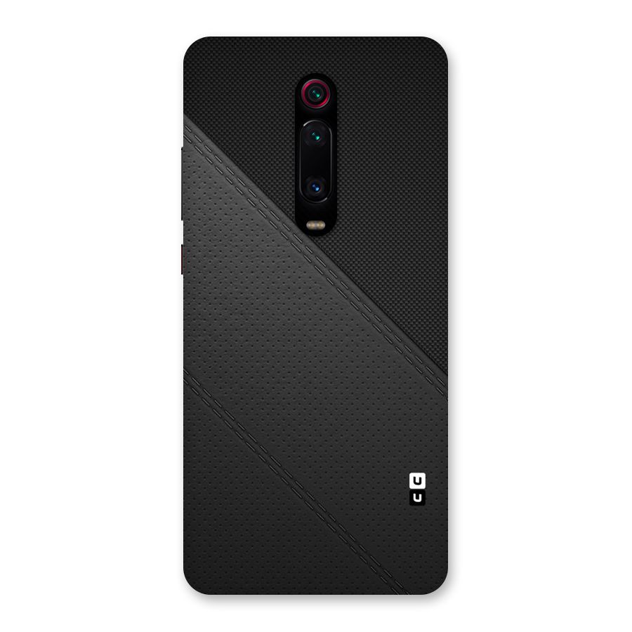 Black Polka Stripe Back Case for Redmi K20 Pro