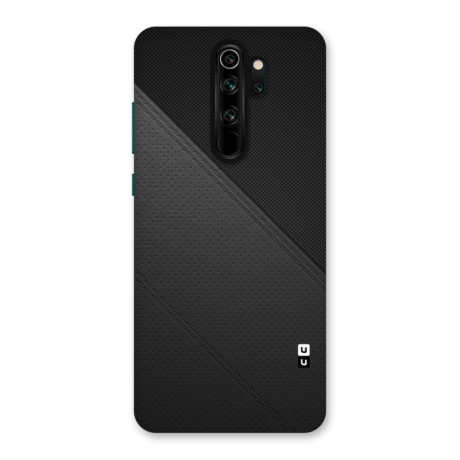 Black Polka Stripe Back Case for Redmi Note 8 Pro