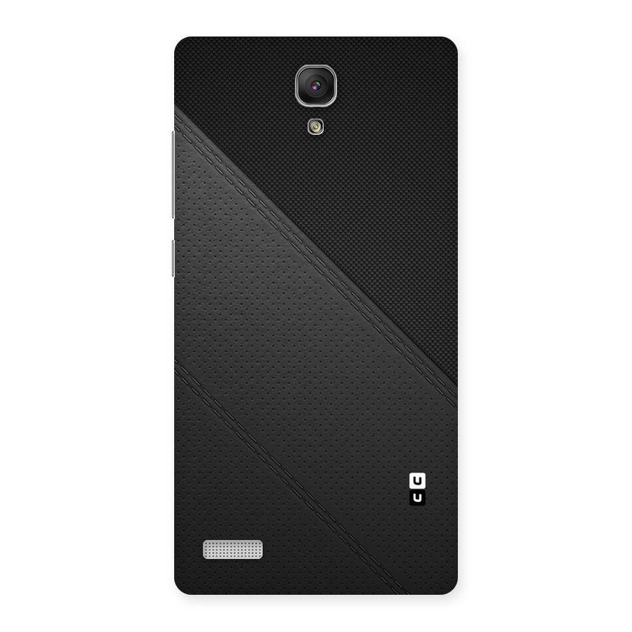 Black Polka Stripe Back Case for Redmi Note Prime